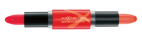 Max Factor Flipstick Colour Effect Lipstick Salsa Red 25 FAnn parfumérie