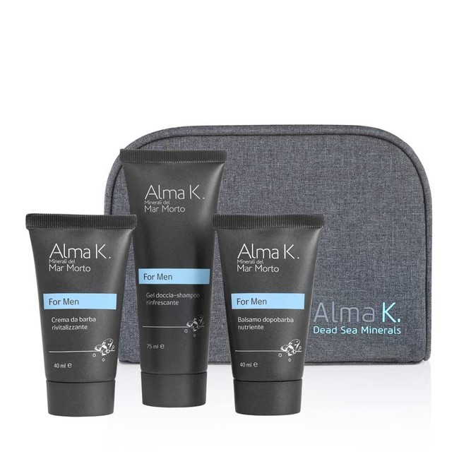 Alma K For Men kazeta, Shower Gel 75 ml + Shaving Cream 40 ml + After Shave Balm 40 ml