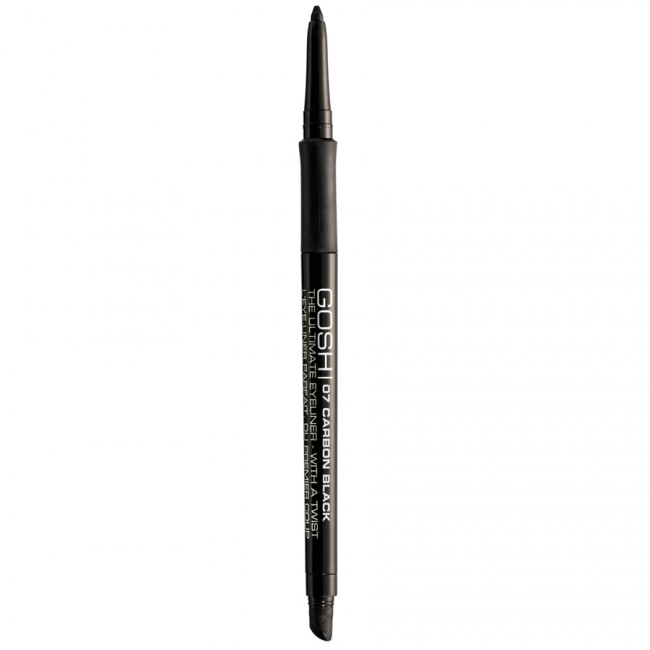 Gosh Ultimate Eyeliner with a Twist ceruzka na oči 0.4 g, Carbon Black
