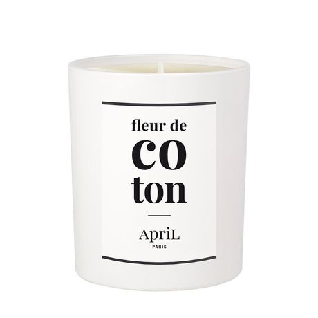 April Cotton Flower sviečka 1 ks, Scented Candle