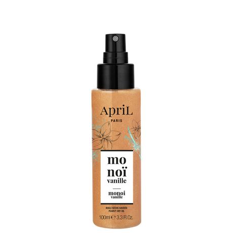 April Monoi Vanille telový olej 100 ml, Pearly Dry Oil