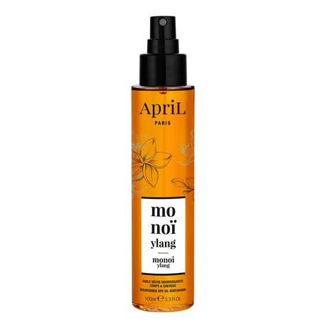 April Monoi Ylang telový olej 100 ml, Body and Hair Nourrishing Dry Oil