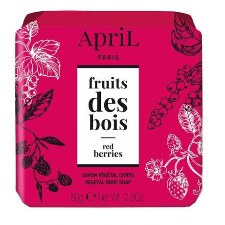 April Red Berries mydlo 1 ks, Vegetal Soap