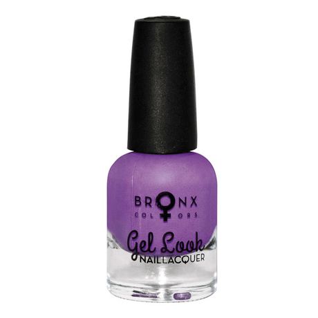 Bronx Colors Naillacquer Gel Look lak na nechty 12 ml, 14 Purple