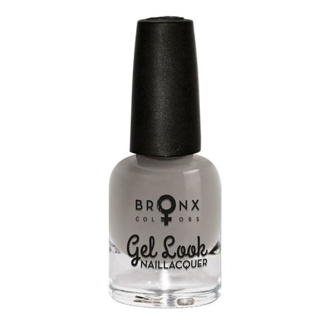 Bronx Colors Naillacquer Gel Look lak na nechty 12 ml, 21 Stone Grey