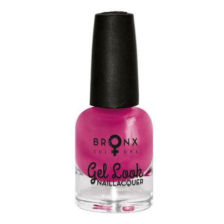 Bronx Colors Naillacquer Gel Look lak na nechty 12 ml, 31 Hot Pink