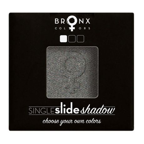 Bronx Colors Single Click Shadow očný tieň 2 g, Battleship Grey