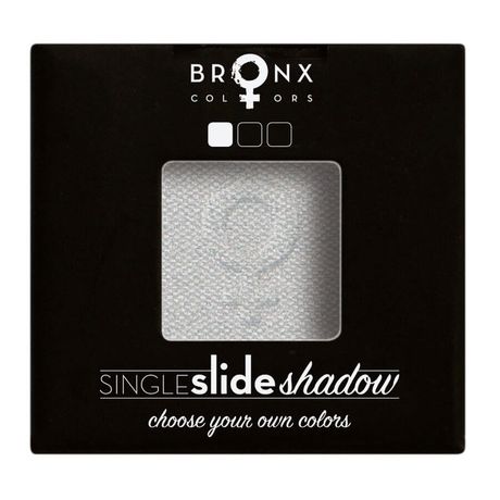 Bronx Colors Single Click Shadow očný tieň 2 g, Chrome