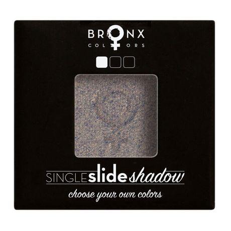 Bronx Colors Single Click Shadow očný tieň 2 g, Cool Grey