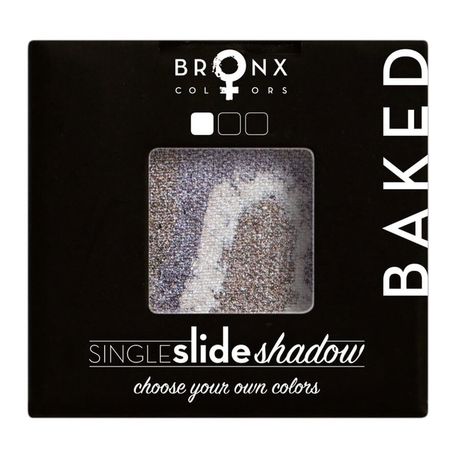 Bronx Colors Single Slide Baked Shadow očný tieň 2 g, Mercury