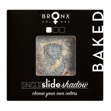 Bronx Colors Single Slide Baked Shadow očný tieň 2 g, Moon