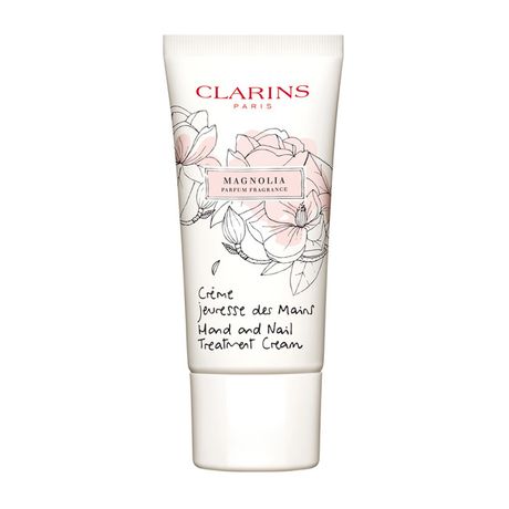 Clarins Hand and Nail Treatment Cream krém na ruky 30 ml, Magnolia