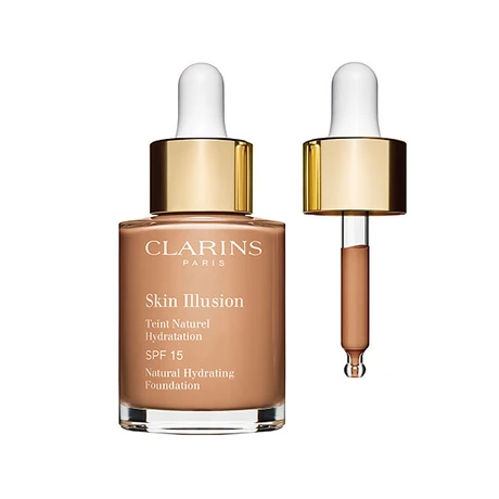 Clarins Skin Illusion Natural Hydrating Foundation make-up 30 ml, 102.5