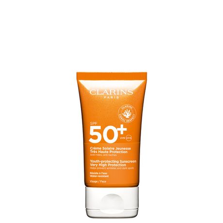 Clarins Sun krém na opaľovanie 50 ml, Sun Face Cream SPF50 +
