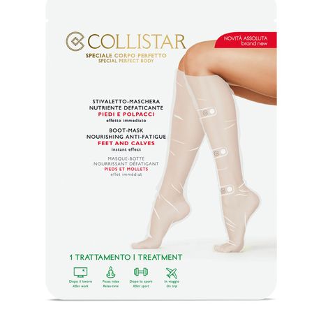 Collistar Perfect body telové náplasti 40 ml, Boot-Mask Nourishing Anti-fatigue Feet and Calves