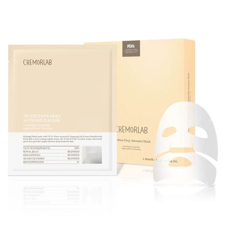 Cremorlab T.E.N. Cremor pleťová maska 1 ks, Nutrition Deep Intensive Mask