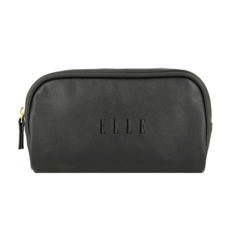 Elle Travel taška 1 ks, Small Leatherette Pouch Black