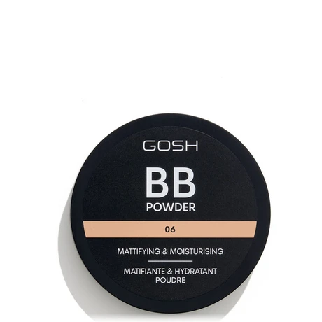 Gosh BB Powder púder 6,5 g, 06 Warm Beige