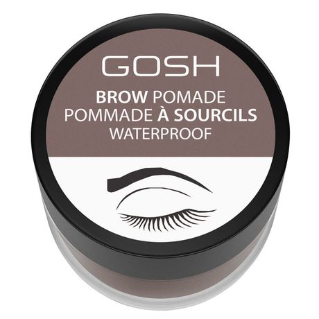 Gosh Brow Pomade Waterproof obočenka 3 ml, 002 Greybrown