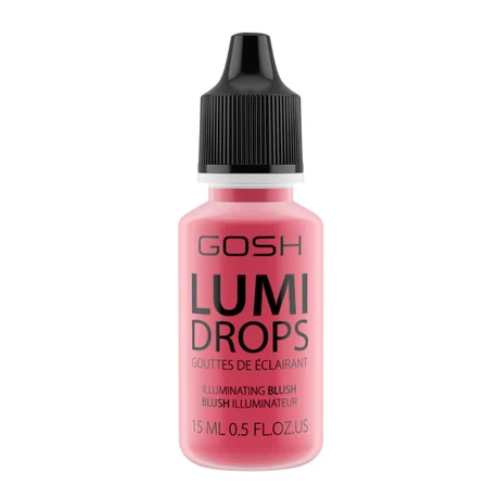 Gosh Lumi Drops Illuminating Blush lícenka 15 g, 008 Rose