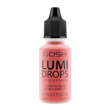 Gosh Lumi Drops Illuminating Blush lícenka 15 g, 010 Coral