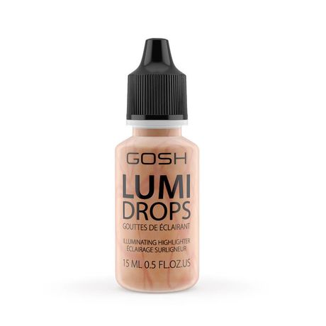 Gosh Lumi Drops rozjasňovač 15 ml, 004 Peach