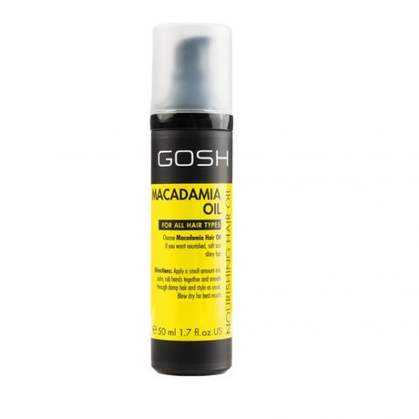 Gosh Macadamia Hair Care olej na vlasy 50 ml, Oil Hair Oil
