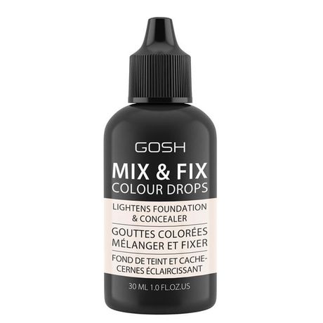 Gosh Mix & Fix Colour Drops make-up 30 ml, 001 Light