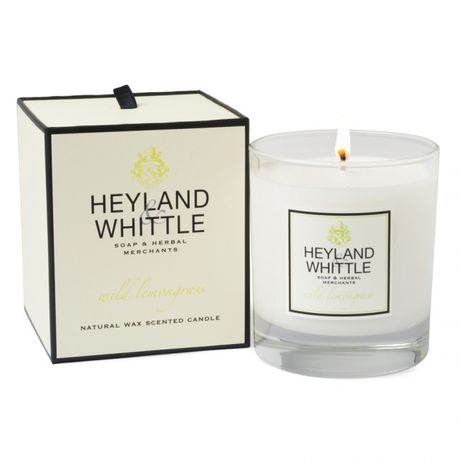 Heyland & Whittle Glass sviečka 230 g, Wild Lemongrass