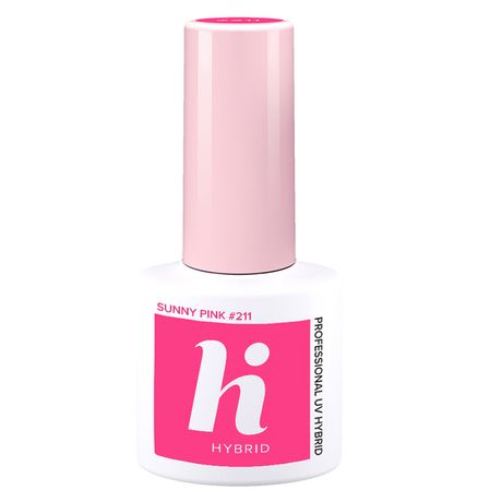 Hi Hybrid Laky lak na nechty 5 ml, 211 Sunny Pink