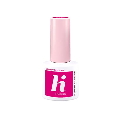 Hi Hybrid Laky lak na nechty 5 ml, 219 Glossy Pink