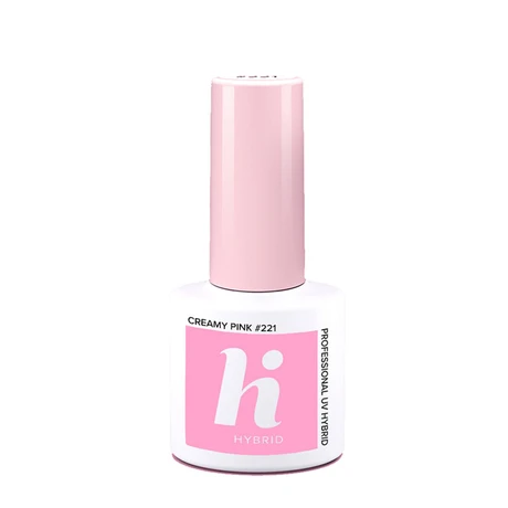 Hi Hybrid Laky lak na nechty 5 ml, 221 Creamy Pink
