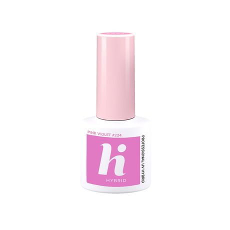 Hi Hybrid Laky lak na nechty 5 ml, 224 Pink Violet