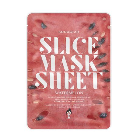 Kocostar Mask hydratačná maska 31 g, Slice Mask Sheet Červený melón