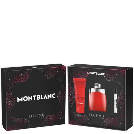 Montblanc Legend Red kazeta, EdP 100 ml + EdP 7,5 ml + SG 100 ml