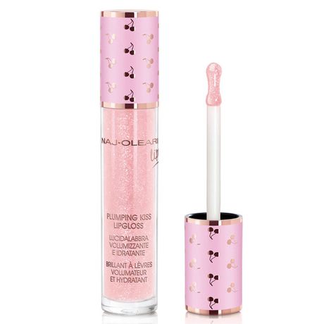 Naj Oleari Plumping Kiss Lip Gloss lesk na pery 6 ml, 02 Cotton Candy Pink
