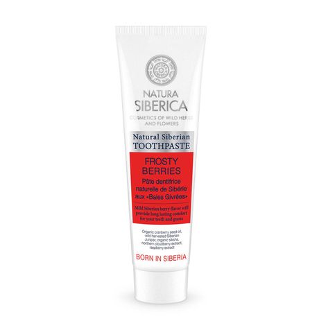Natura Siberica Natural Siberian Toothpastes zubná pasta 100 g, Frosty Berries