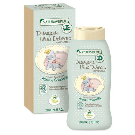 Naturaverde Disney Baby sprchový gél 200 ml, Ultra Delicate Body & Hair Wash