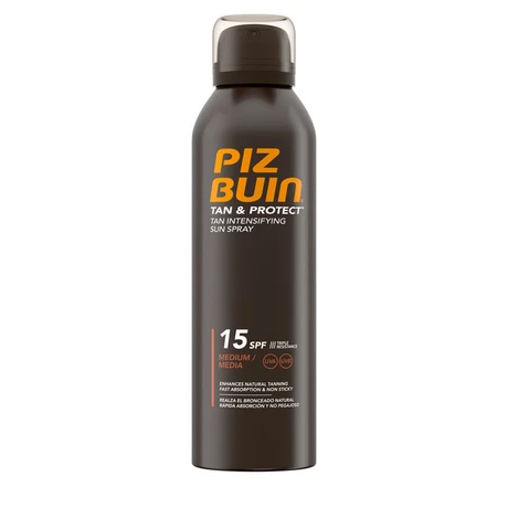Piz Buin Tan & Protect opaľovací sprej 150 ml, SPF 15 Spray