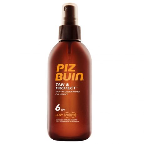 Piz Buin Tan&Protect opaľovací prípravok 150 ml, Oil SPF 6