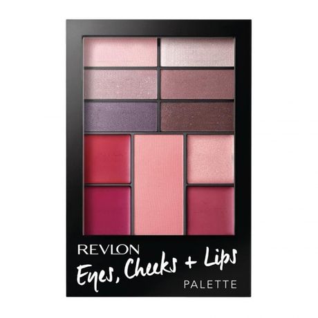 Revlon Eyes Cheeks Lips Palette multilíčidlo, 200 Seductive Smokies