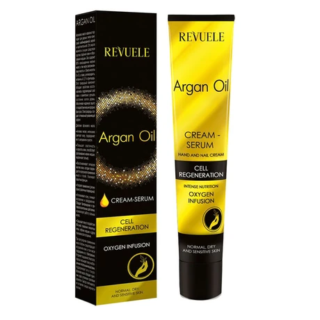 Revuele Argan Oil krém na ruky 50 ml, Hand&Nail Cream-Serum