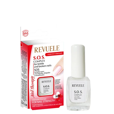 Revuele Nail Therapy kúra pre nechty 10 ml, S.O.S Complex for Brittle&Broken Nails