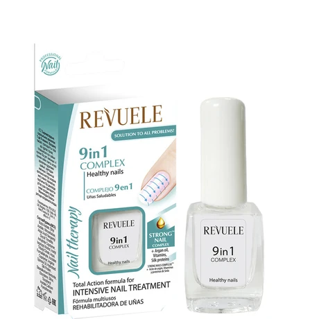Revuele Nail Therapy starostlivosť o nechty 10 ml, 9 in 1 Complex Healthy Nails