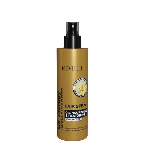 Revuele Oil Therapy vlasový sprej 200 ml, oil-nourishing & restoring