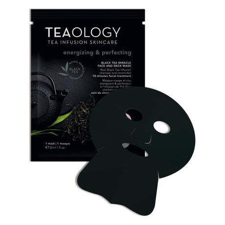 Teaology Black Tea maska 1 ks, Miracle Face and Neck Mask