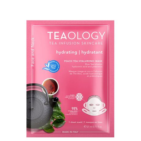 Teaology Blue Tea hydratačná maska 21 ml, Hyaluronic Mask
