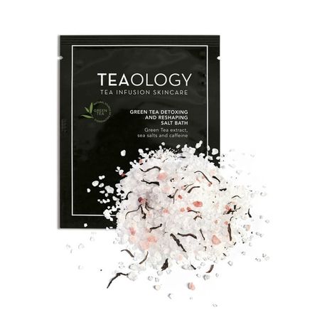 Teaology Green Tea soľ do kúpeľa 25 g, Detoxing and Reshaping Salt Bath