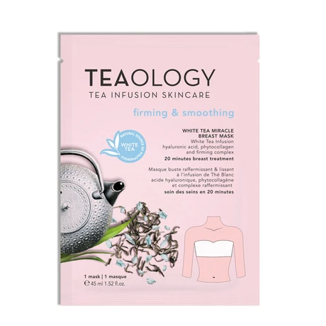Teaology White Tea maska 1 ks, Miracle Breast Mask