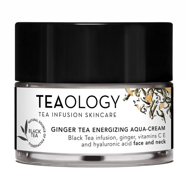 Teaology Black Tea krém na tvár 50 ml, Ginger Tea Energizing Aqua-Cream